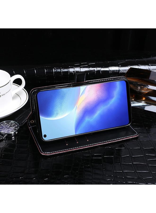 IDEWEI Case For Blackview A90 Crocodile Texture Horizontal Flip Leather Case with Holder & Card Slots & Wallet - Image 4