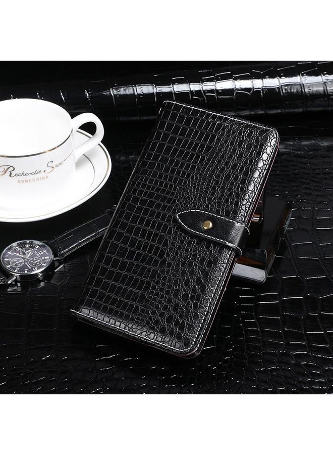 IDEWEI Case For Blackview A90 Crocodile Texture Horizontal Flip Leather Case with Holder & Card Slots & Wallet - Image 1