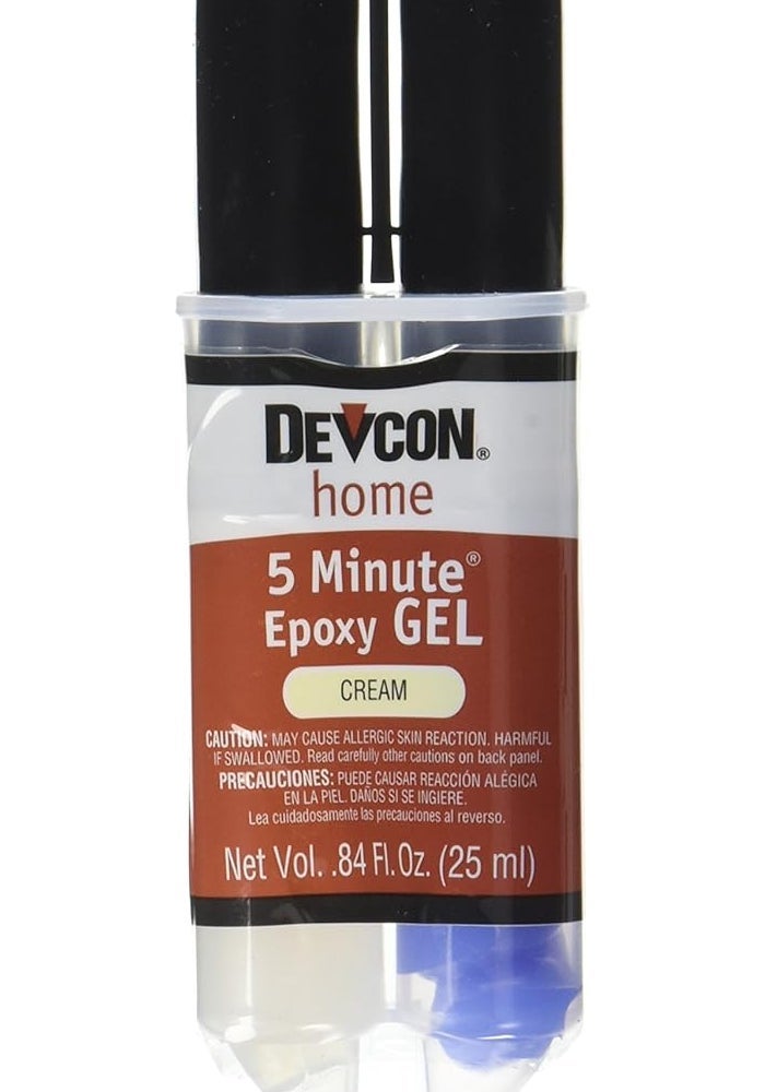 Devcon 5 Minute Gel Epoxy, 25 ml - High Strength Rapid Curing Adhesive - Image 1