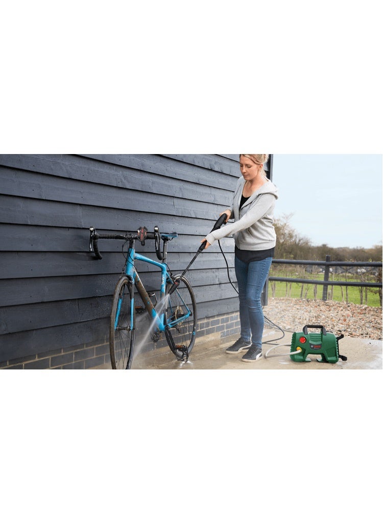 بوش ماكينة غسيل ضغط عالي من بوش - اكواتك 100 بار -1100 واط Bosch 06008A7E01 - Image 3