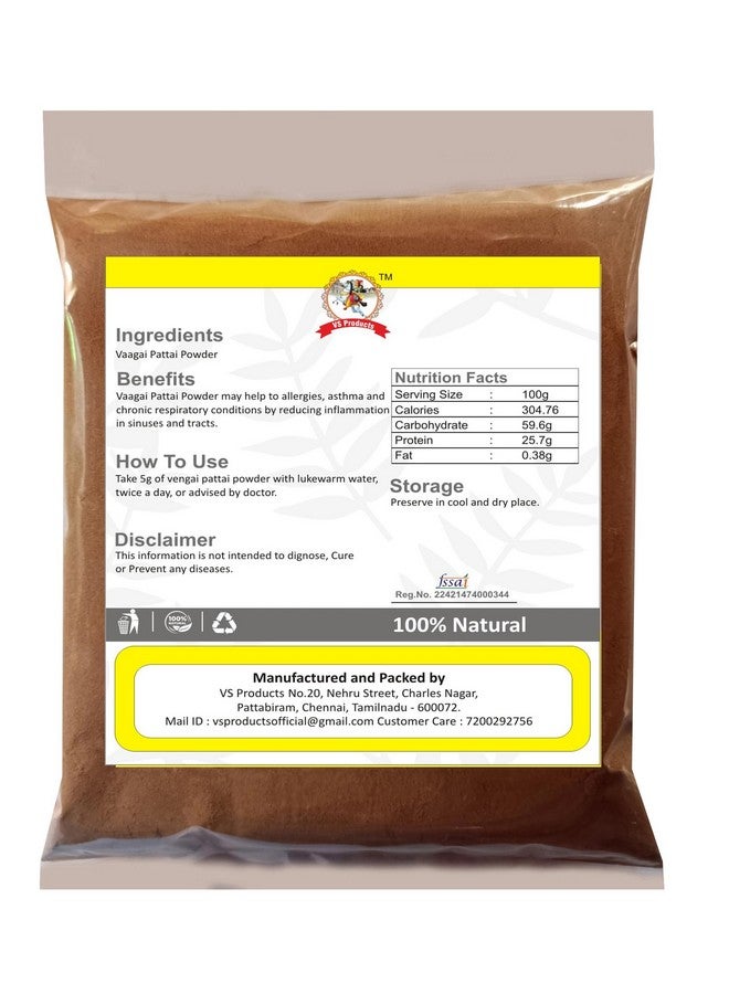 VS Products VS Products Vaagai Pattai Powder(Vaagai Bark), 850g  - Image 2
