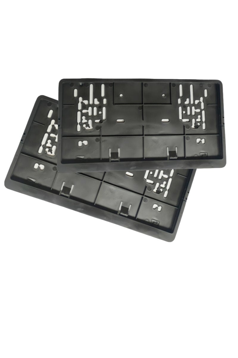 إيتافا إطار لوحة أرقام السيارة القصير – دبي | حامل لوحة رقم خلفي أو أمامي | غطاء لوحات فاخر للسيارات | حماية اللوحة الأمامية والخلفية لإمارة دبي - Image 3