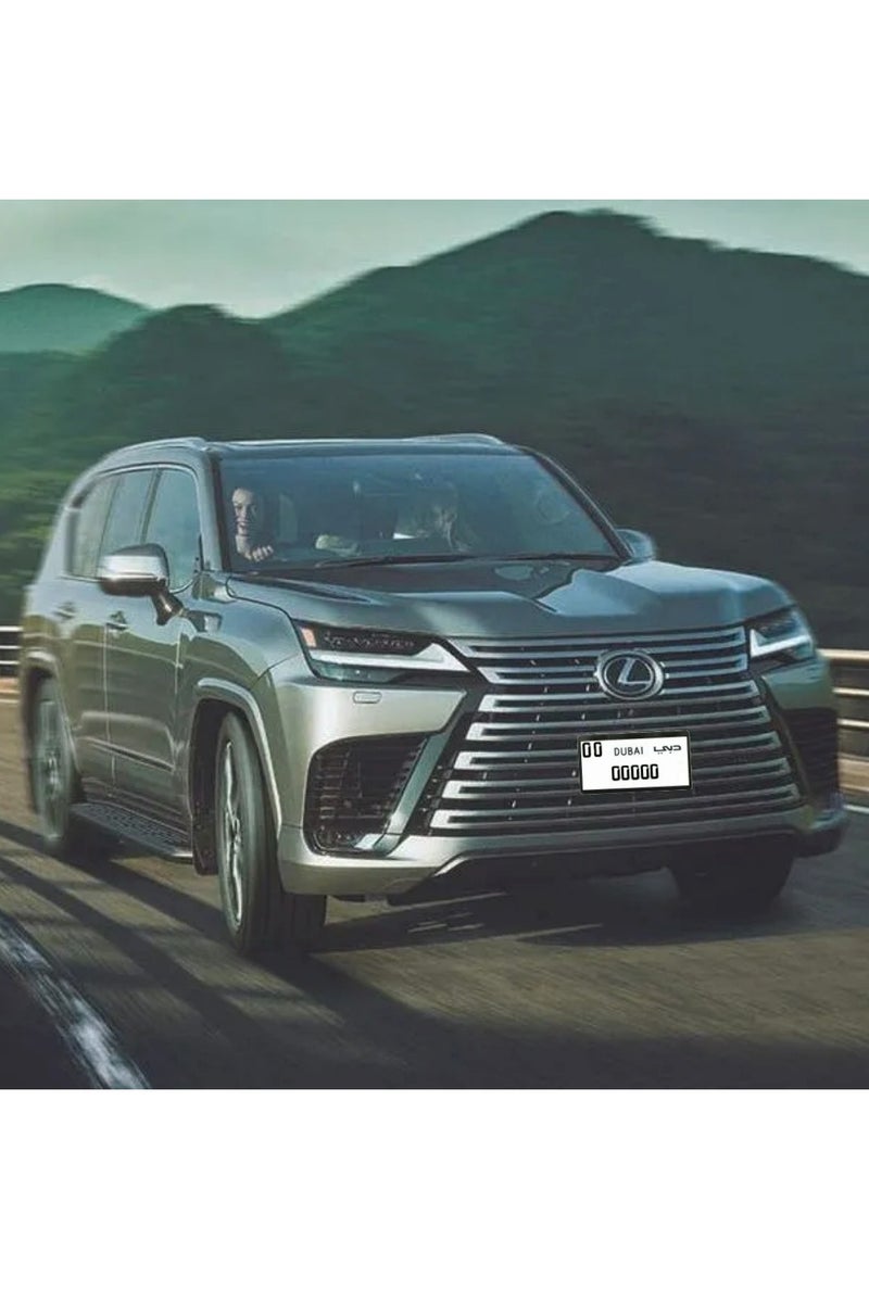 إيتافا إطار لوحة أرقام السيارة القصير – دبي | حامل لوحة رقم خلفي أو أمامي | غطاء لوحات فاخر للسيارات | حماية اللوحة الأمامية والخلفية لإمارة دبي - Image 5