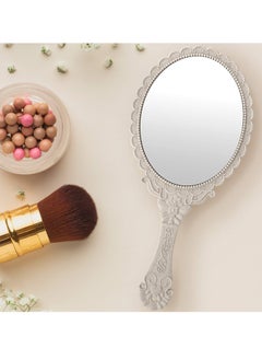 Oasisgalore Handheld Mirror with Handle, Hand Mirrors for Women Travel Small Vintage Purse Mirrors  - Image 5