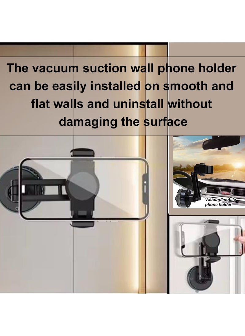 Generic Vacuum Suction Phone Holder, Strong Wall and Desk Mount with Adjustable 360° Rotation, No Damage, Universal Phone Stand for home, office, cars  - Image 3