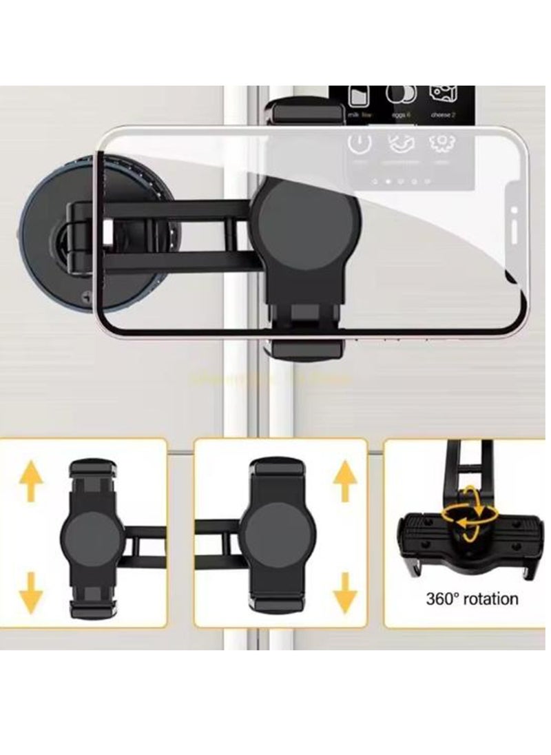 Generic Vacuum Suction Phone Holder, Strong Wall and Desk Mount with Adjustable 360° Rotation, No Damage, Universal Phone Stand for home, office, cars  - Image 4