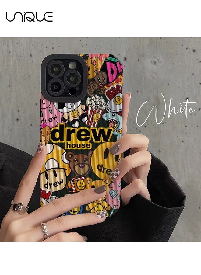 Unique - Compatible with iPhone 15 Pro Cases, Patterned Graffiti Phone Cases, Silicone Phone Cases - Stylish and handsome phone cases - Durable Drop Protection - Image 1