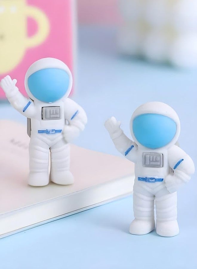 Radiance™ 12 Pcs Space Theme Erasers for Kids | Fun Pencil Erasers for Boys | Random Designs & Colors | Fancy Stationery for School & Birthday Return Gifts - Image 2