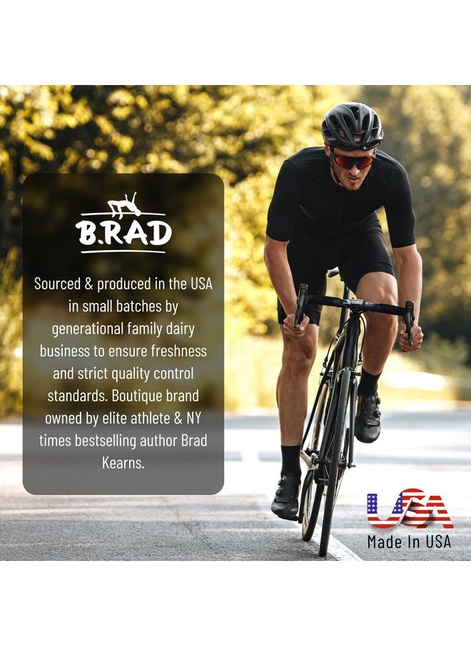Health & Household - B.Rad Grass Fed Whey Protein Isolate Powder With Creatine | Ultra-Pure, All-Natural Clean Ingredients | Superfuel With Whey And Creatine | 100% Usa Sourced | Delicious Cocoa Bean (Chocolate) Flavor - Image 1