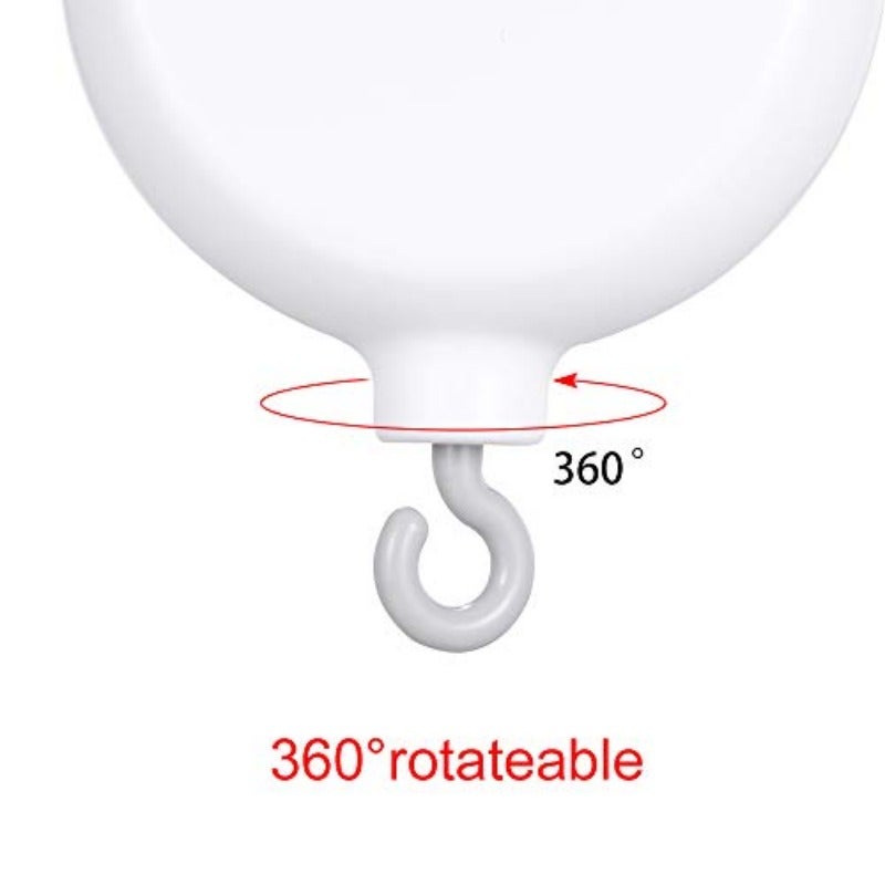 Rotary Baby Crib Bed Toy Musical Mobiles 35 Songs Music Box Remote Control Movement Bells for with USB Line - Image 5