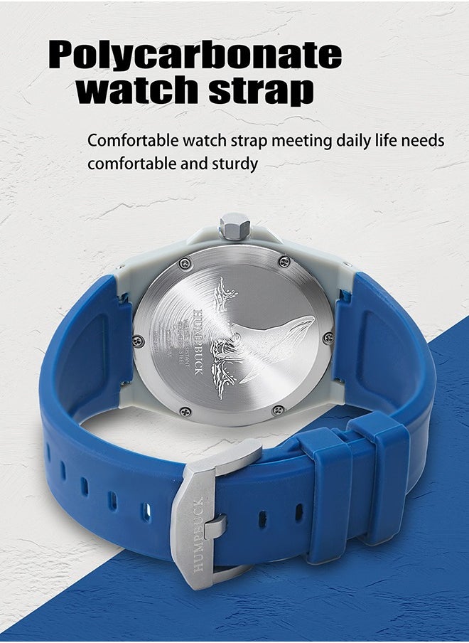 HUMPBUCK - Watches for Men & Women Fashion Casual Ultra-thin Plastic Quartz Light Sport Wristwatch Gifts for Men & Women - Image 1