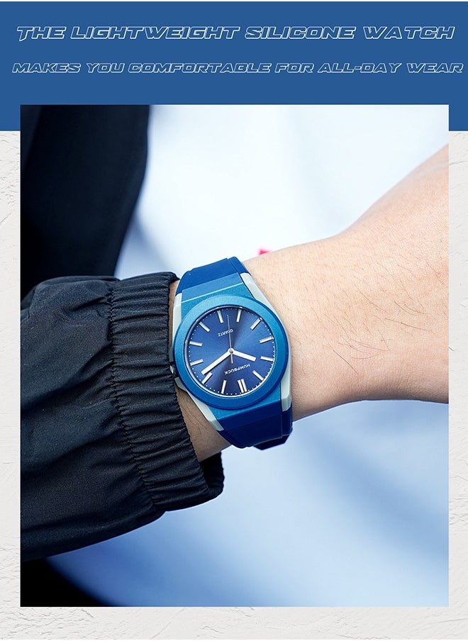 HUMPBUCK - Watches for Men & Women Fashion Casual Ultra-thin Plastic Quartz Light Sport Wristwatch Gifts for Men & Women - Image 1