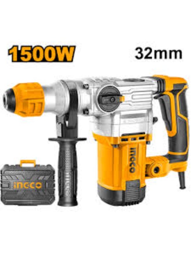 INGCO 1500W Rotary Hammer Drill - Image 1
