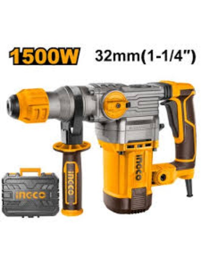 INGCO 1500W Rotary Hammer Drill - Image 3