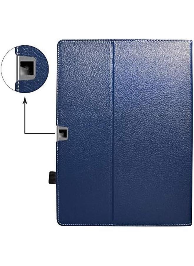 For Chuwi Ubook X 12" Case Pu Leather Folio 2 Folding Stand Cover Case For Chuwi Ubook X 12 Inch Tablet Pc Not Fit Chuwi Ubook 11.6" Tablet Dark Blue