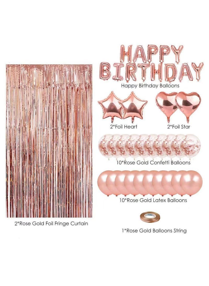 Sharpdo 40 Piece high-quality decorative foil party balloons with happy birthday decoration balloon set - Image 2