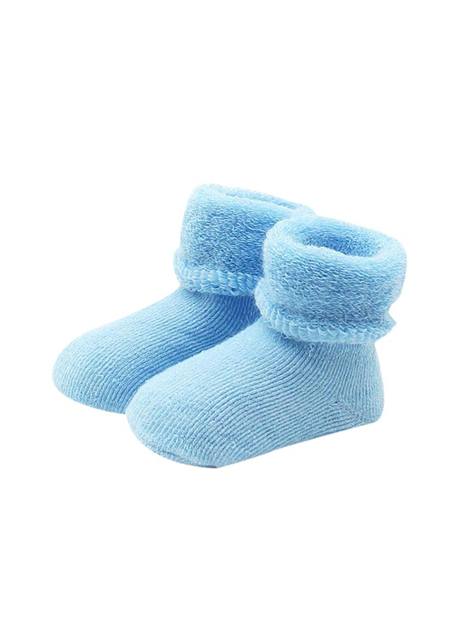 Cute Baby Toddlers Winter Warm Keeper Soft Elasticity Cotton Boots Socks - Image 4