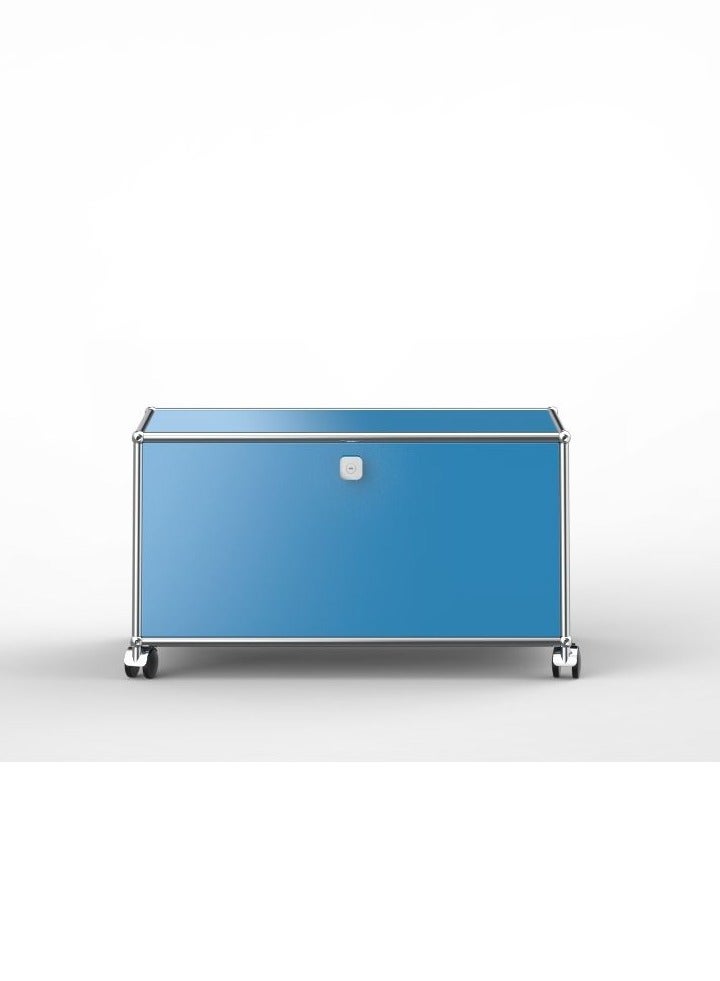 Konektra SYSTEM 01 Classic Lowboard on castors, Line 1902 Bluestone 