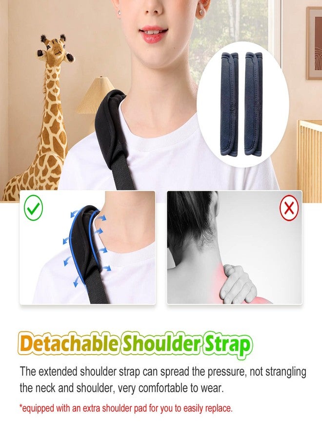 Ledhlth Pediatric Arm Sling for Kids - Adjustable Child Shoulder Immobilizer Brace for Broken Collarbone, Post-Surgery Support, Exquisite Printed Sling with Blue Bear Design (Small) - Image 4
