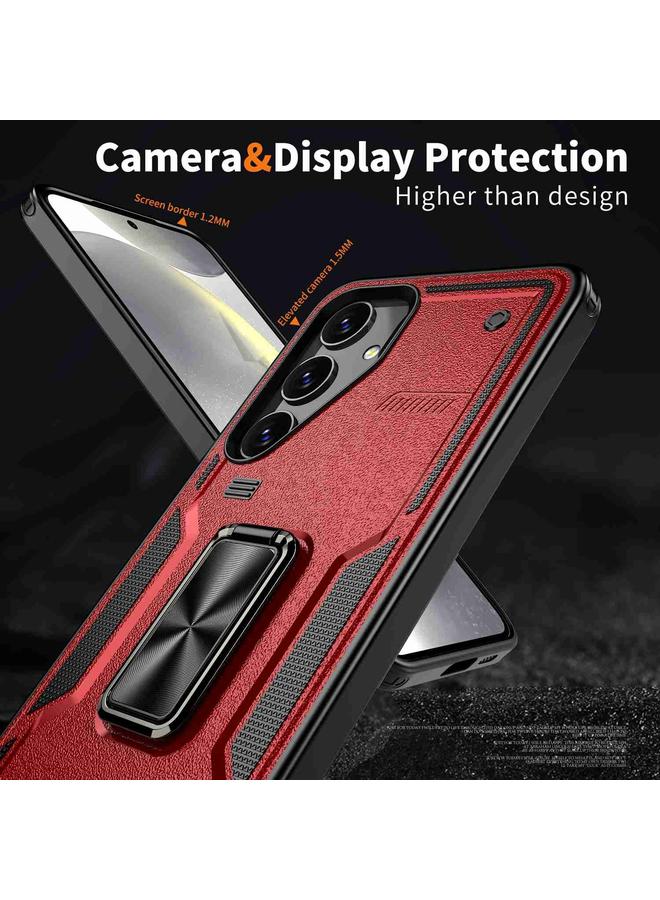 erorex Case For Samsung Galaxy S25 Ultra 5G Ring Holder PC Hybrid TPU Phone Case - Image 5