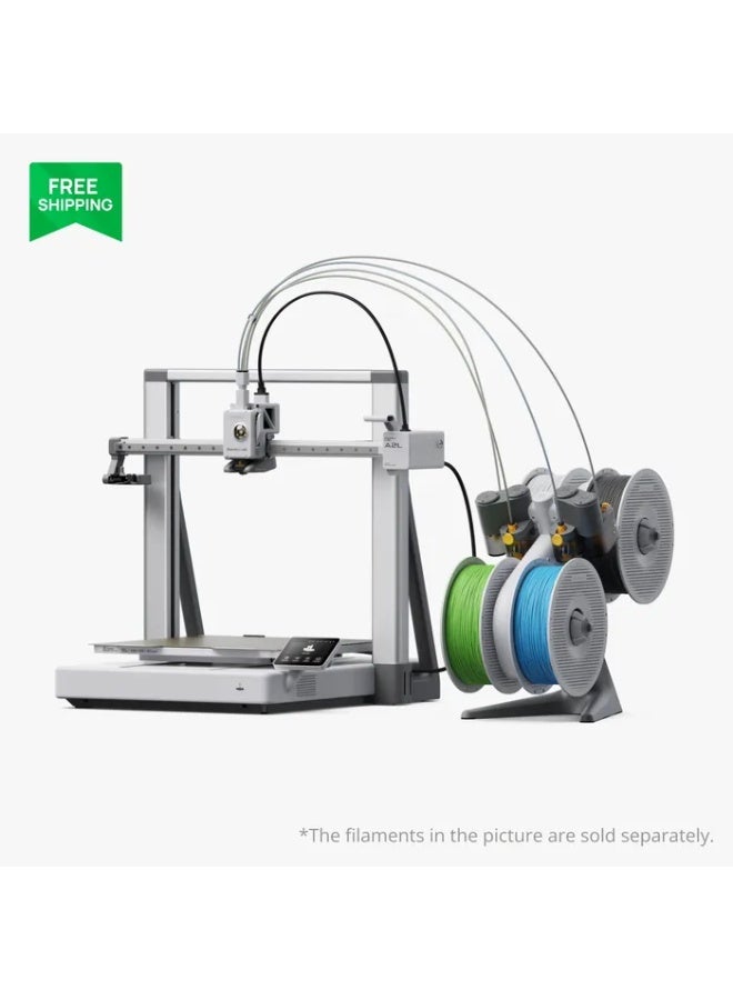 Bambu Lab A2L Combo 3D Printer with AMS Lite, Multi-Color Printing, UL GREENGUARD Certified 3D Printer silver - Image 1