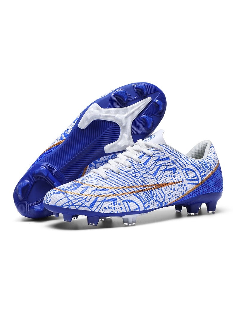 Men Kids Fashion Soccer Shoes Cleats Team Sports Training TF/FG Turf Firm Comfort Low-top Football Shoes Outdoor  - Image 2