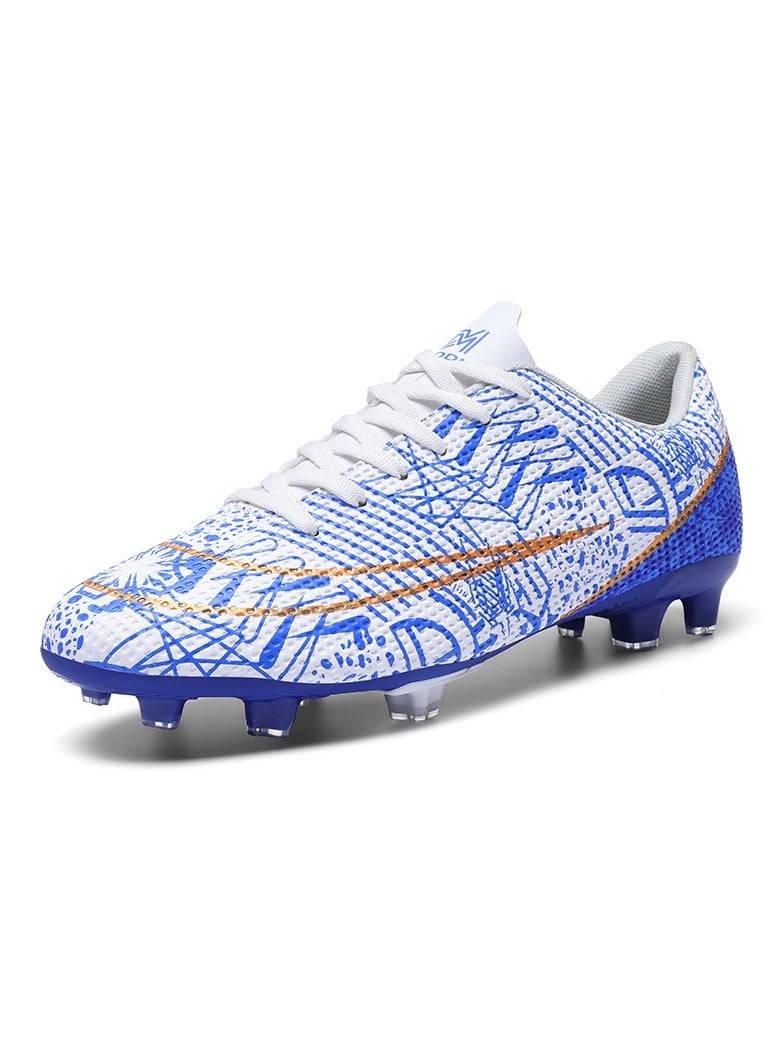 Men Kids Fashion Soccer Shoes Cleats Team Sports Training TF/FG Turf Firm Comfort Low-top Football Shoes Outdoor  - Image 1