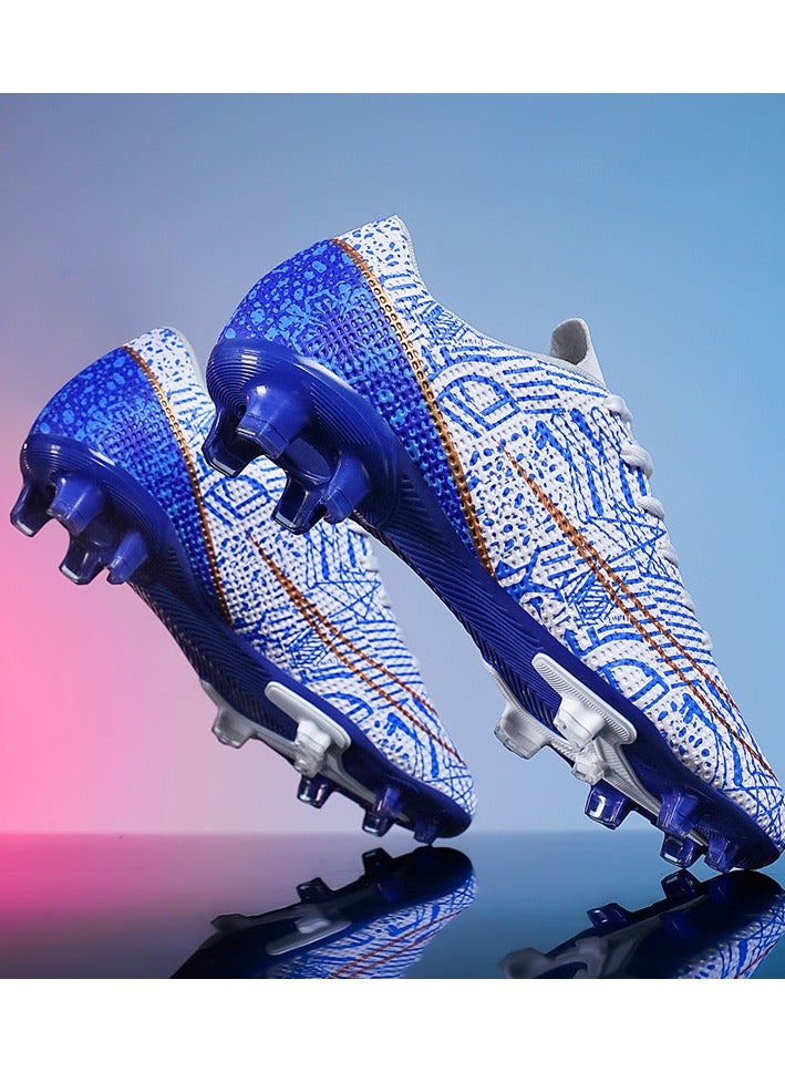 Men Kids Fashion Soccer Shoes Cleats Team Sports Training TF/FG Turf Firm Comfort Low-top Football Shoes Outdoor  - Image 4