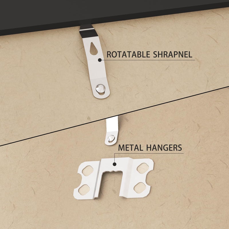 Picrit 11x17 Picture Frame, Photo Frame for Wall Mounting Display, Black - Image 4