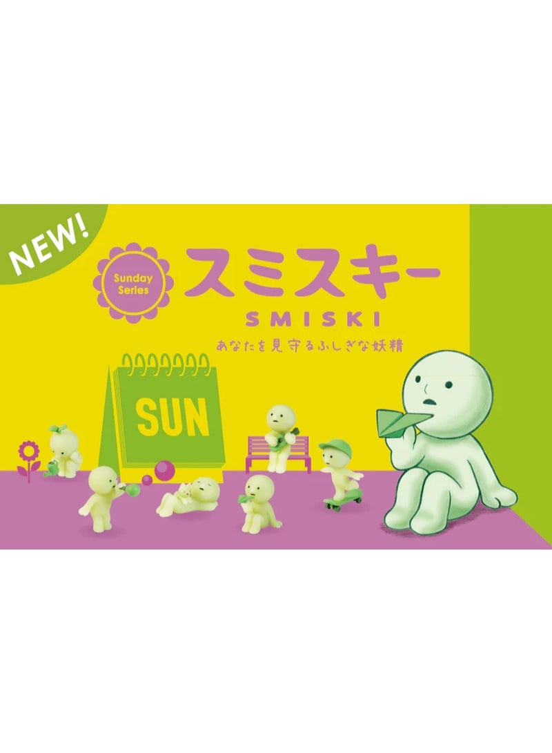Smiski [1pc - High Quality] Smiski Sunday Series Glow-in-the-Dark Creature (Blind Box Edition) - Image 5
