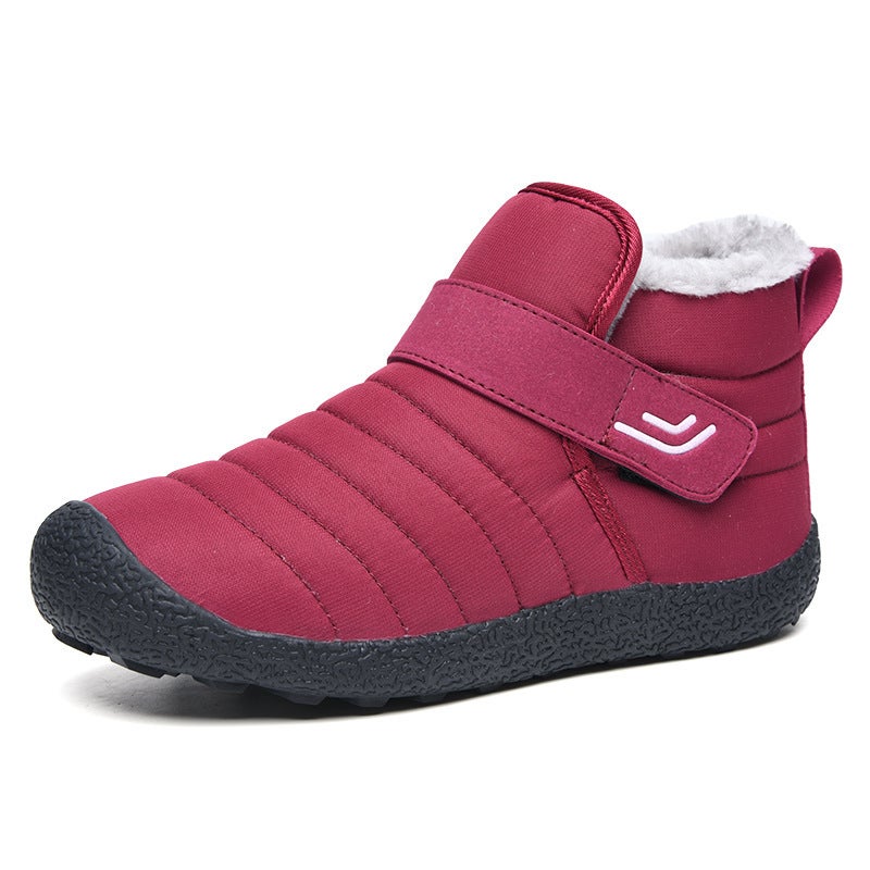 Rain Shoes Plus Size Cotton Shoes Kitchen Fleece-Lined Work Shoes Car Wash Shoes A Generation Of Hair - Image 4