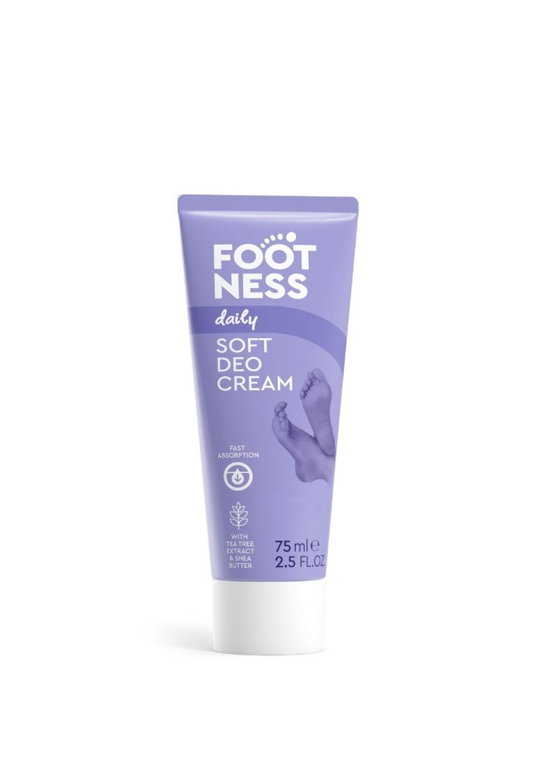 Footness Soft Deodorant Cream 75 ml - Image 2