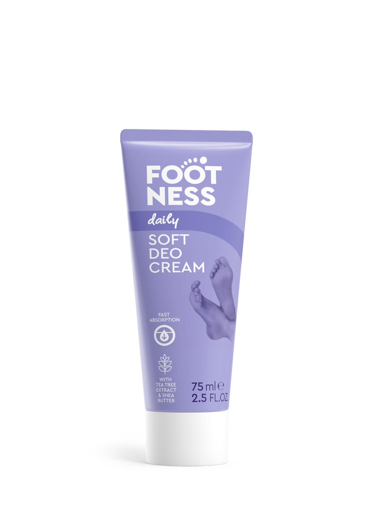 Footness Soft Deodorant Cream 75 ml - Image 1