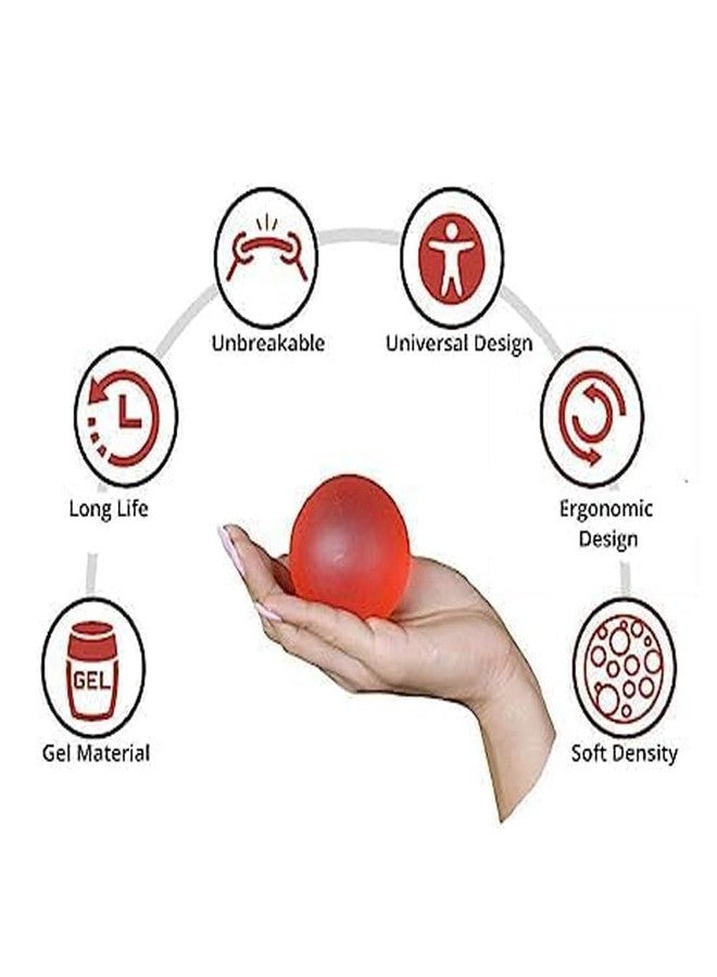 Dr. Care Stress Relief and Hand Strength Improvement Kit: Stress Ball, Hand Grip, Finger Exerciser - All Fitness Levels Accessories for Home Gym - Image 3