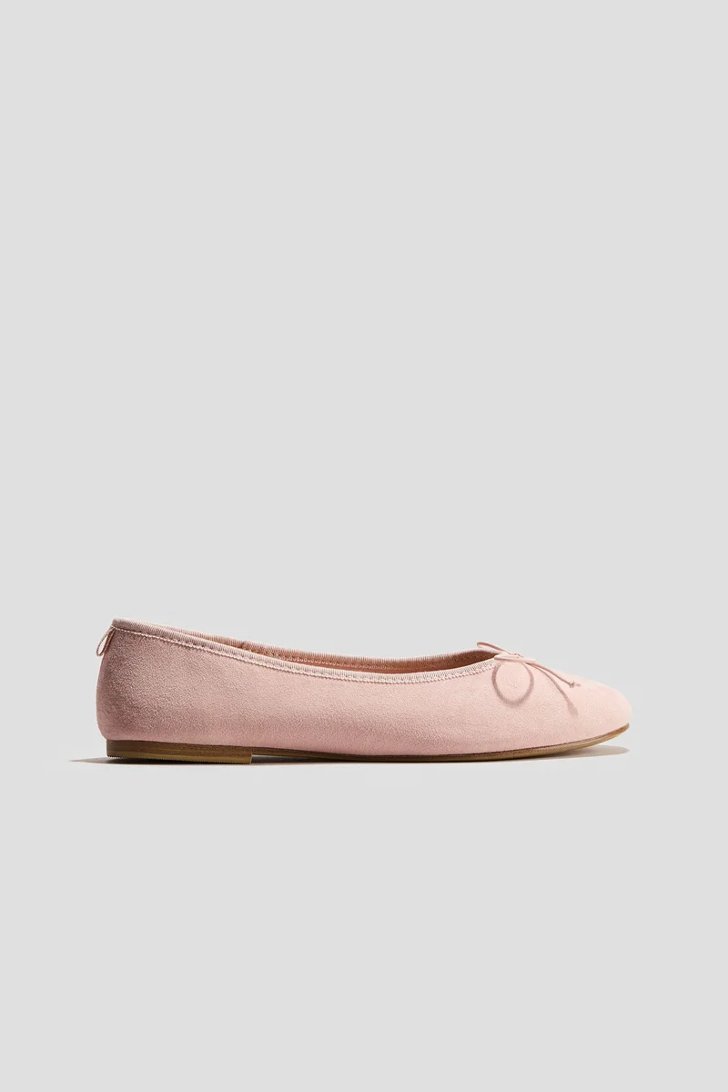 H&M Bow-detail ballet pumps