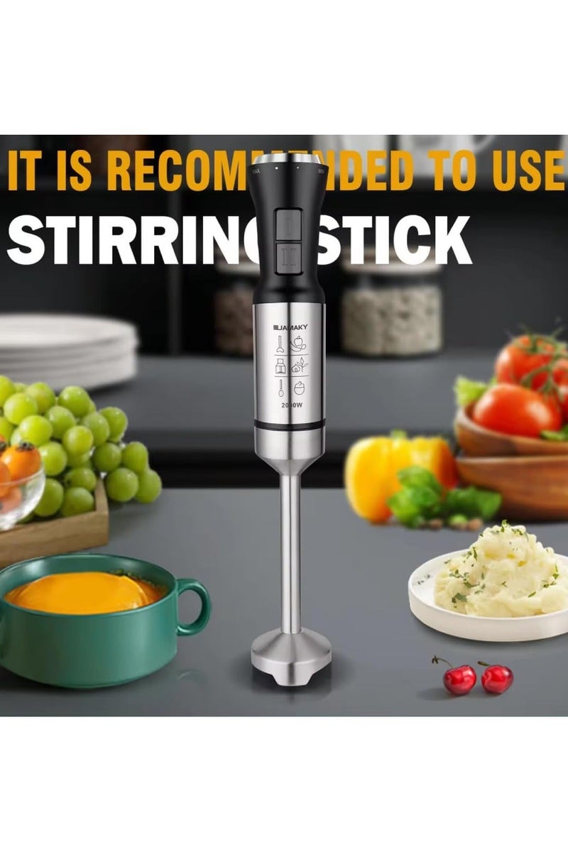 جامايكا خلاط يدوي 2000 وات JMK-3006 من جاماكي - Image 5