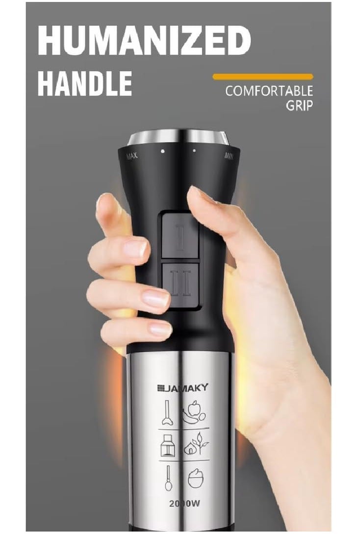 جامايكا خلاط يدوي 2000 وات JMK-3006 من جاماكي - Image 4