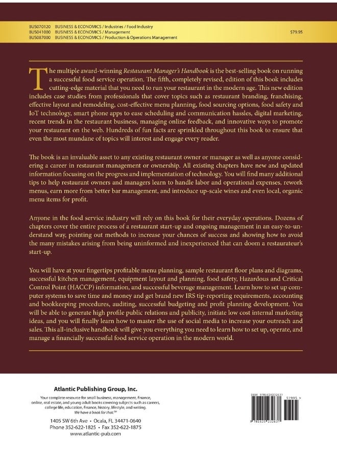 null - The Restaurant Manager's Handbook: How to Set Up, Operate, and Manage a Financially Successful Food Service Operation - Image 1