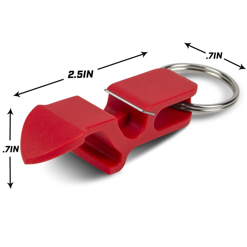 GoPong Ultimate Beer Shotgun Tool - Pack of 10 - Red - Image 3