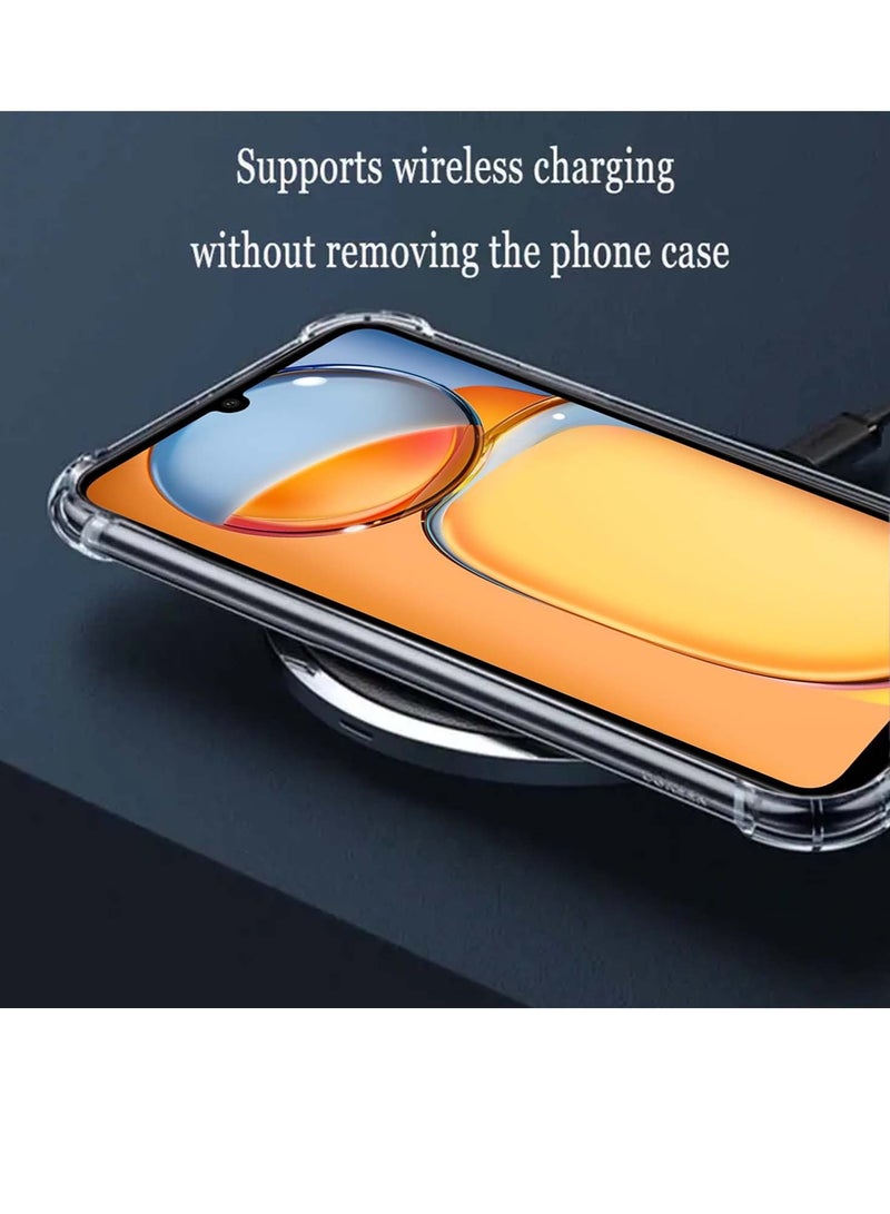 Techie Xiaomi Redmi 13C 4G Case and Screen Protector Combo Pack 2 in 1 - Transparent TPU Bumper Case with HD Tempered Glass Screen Protector - Image 5