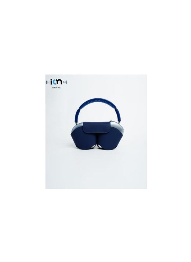ION - Airpods Max Bluetooth Wireless headphones with Case. Blue - Image 1