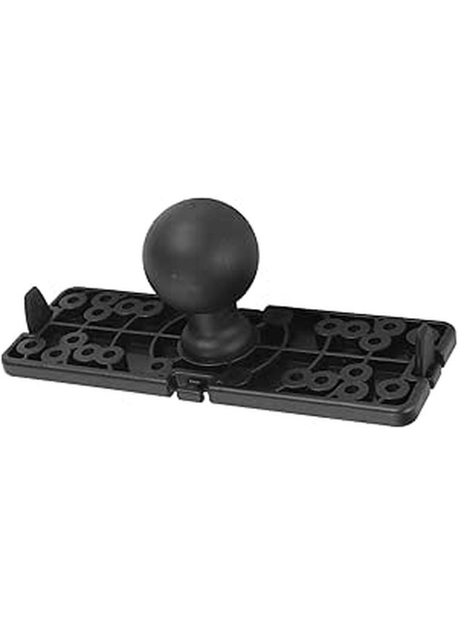 Accurate Fish Finder Mounting Plate 1.5 Inch Ball Holder for Boat Electronic Chart Plotter Durable Nylon Silicone - Image 1