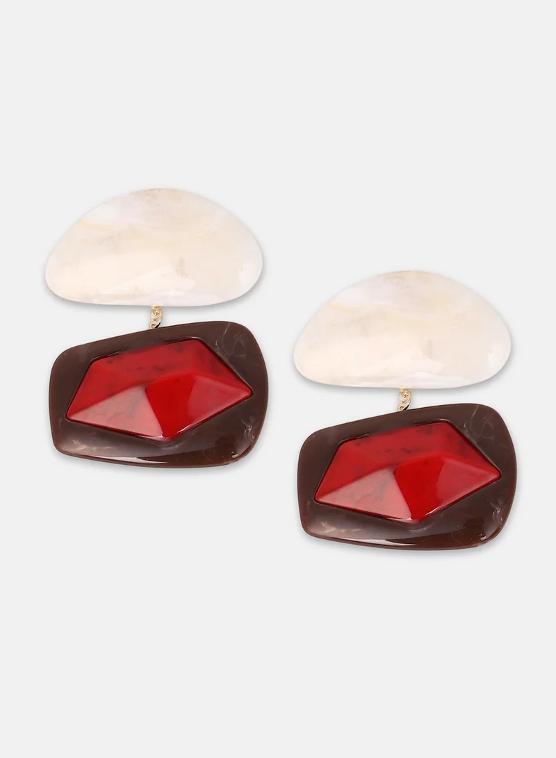 سوهي Women's The Tanah Statement Drop Earrings