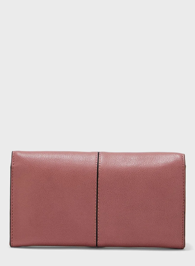 CARPISA Flap Over Multi Pocket Purse
