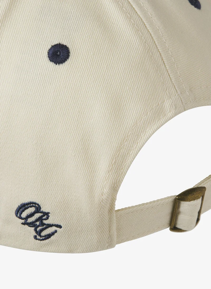 JACK & JONES Crown Blue Graphic Curved Peak Cap for Men | Best Price UAE