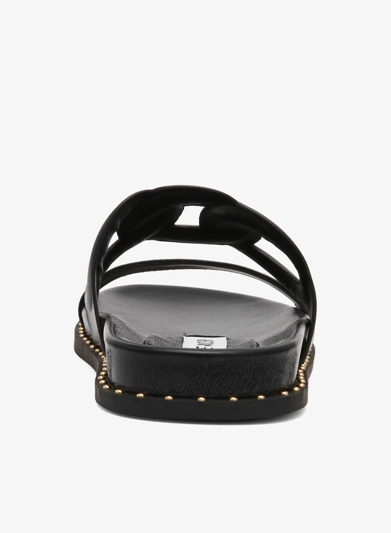 Steve Madden Sandlot Multi Strap Flat Sandals