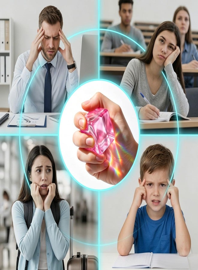 Bingcute 4 Pack Mini Stress Cube Slow Rising Squishy Fidget Toys, Ice Cube Stress Balls for Adults Kids Anxiety Relief Soft Squeeze Sensory Toys Party Favors Goodie Bag Stuffers Gifts - Image 2