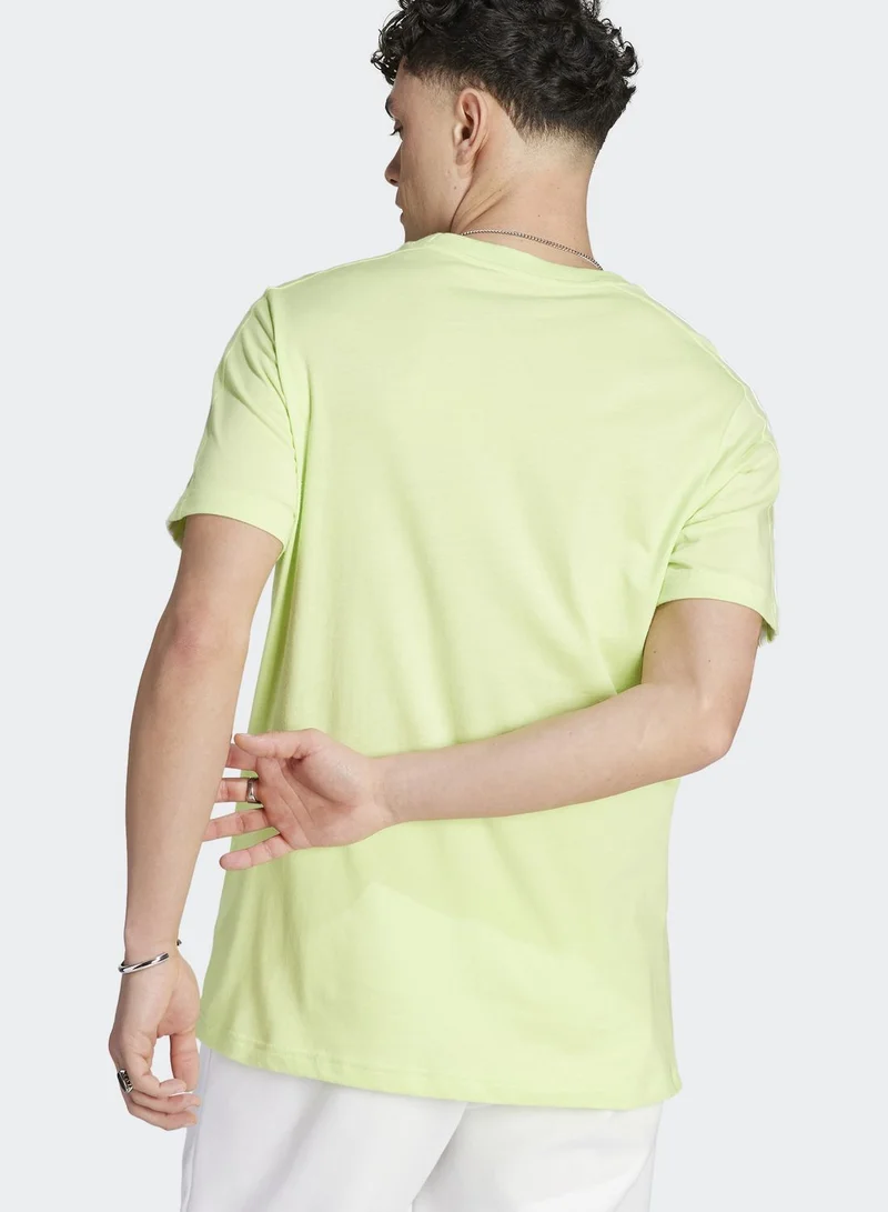 Adidas Essentials Single Jersey 3-Stripes T-Shirt