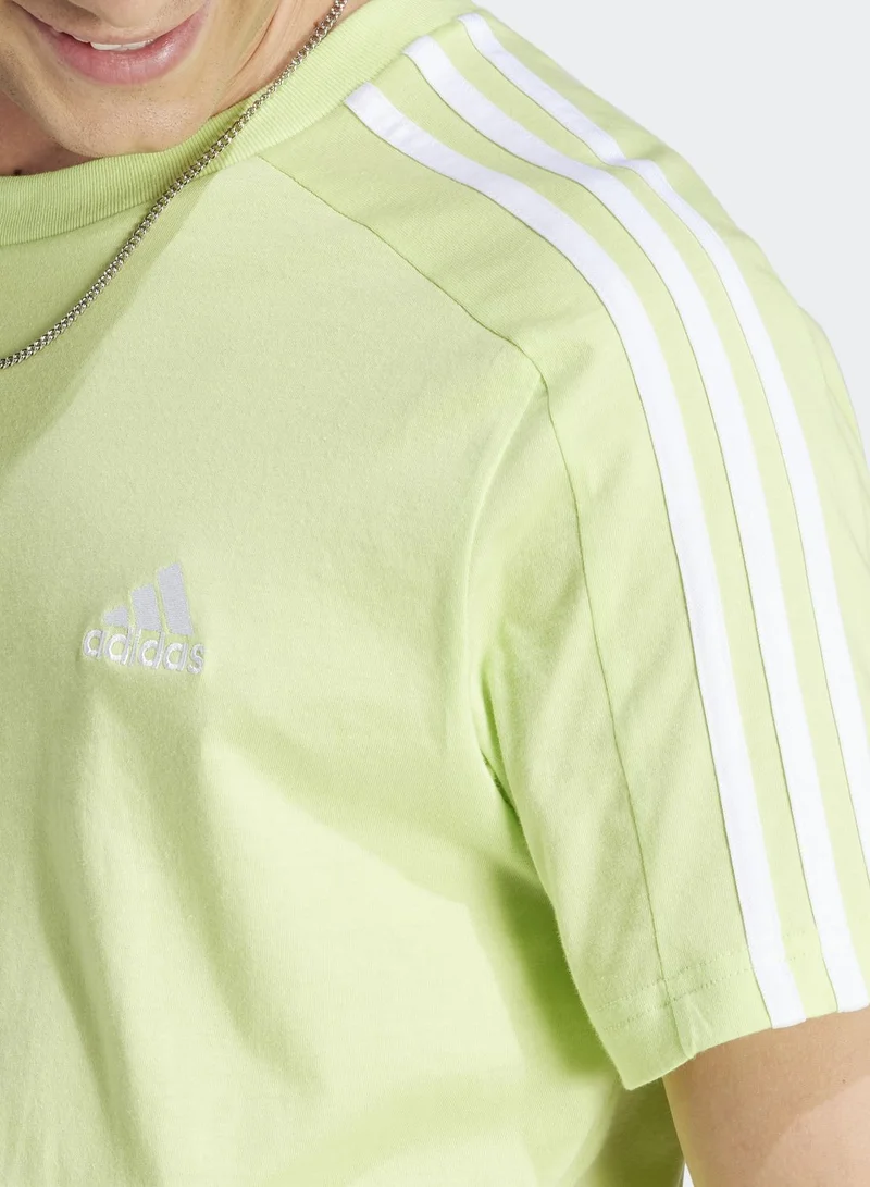 Adidas Essentials Single Jersey 3-Stripes T-Shirt