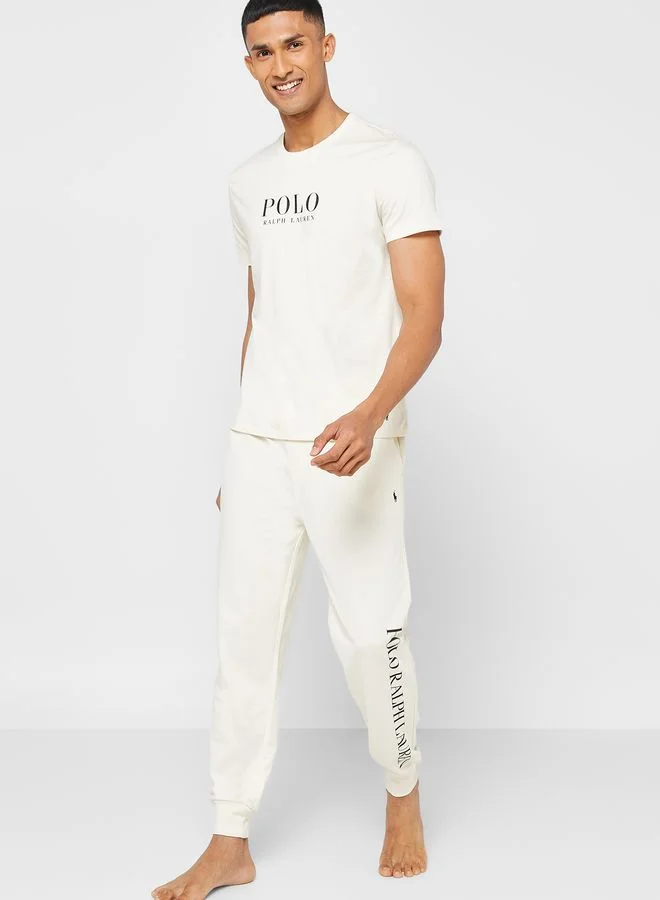 POLO RALPH LAUREN Logo Crew Neck T-Shirt